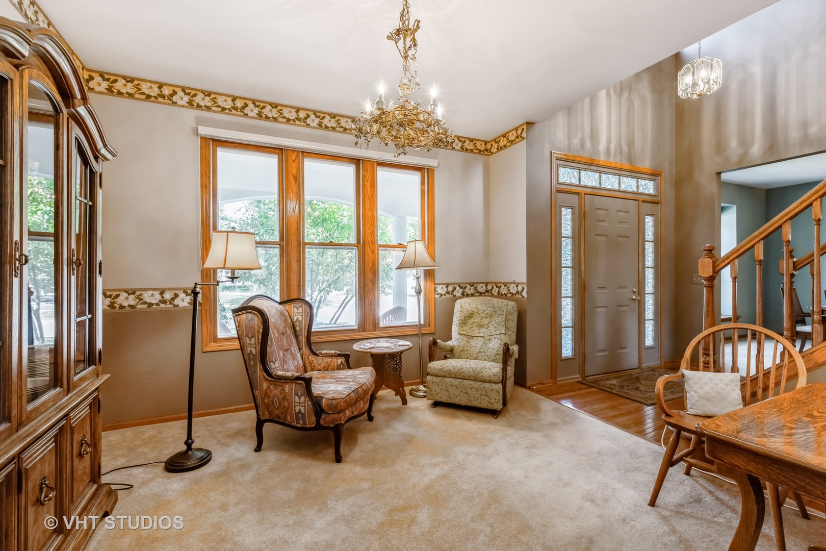 5149 Conifer Lane Gurnee, IL 60031 - Photo 3 of 18 a living room with furniture and a large window