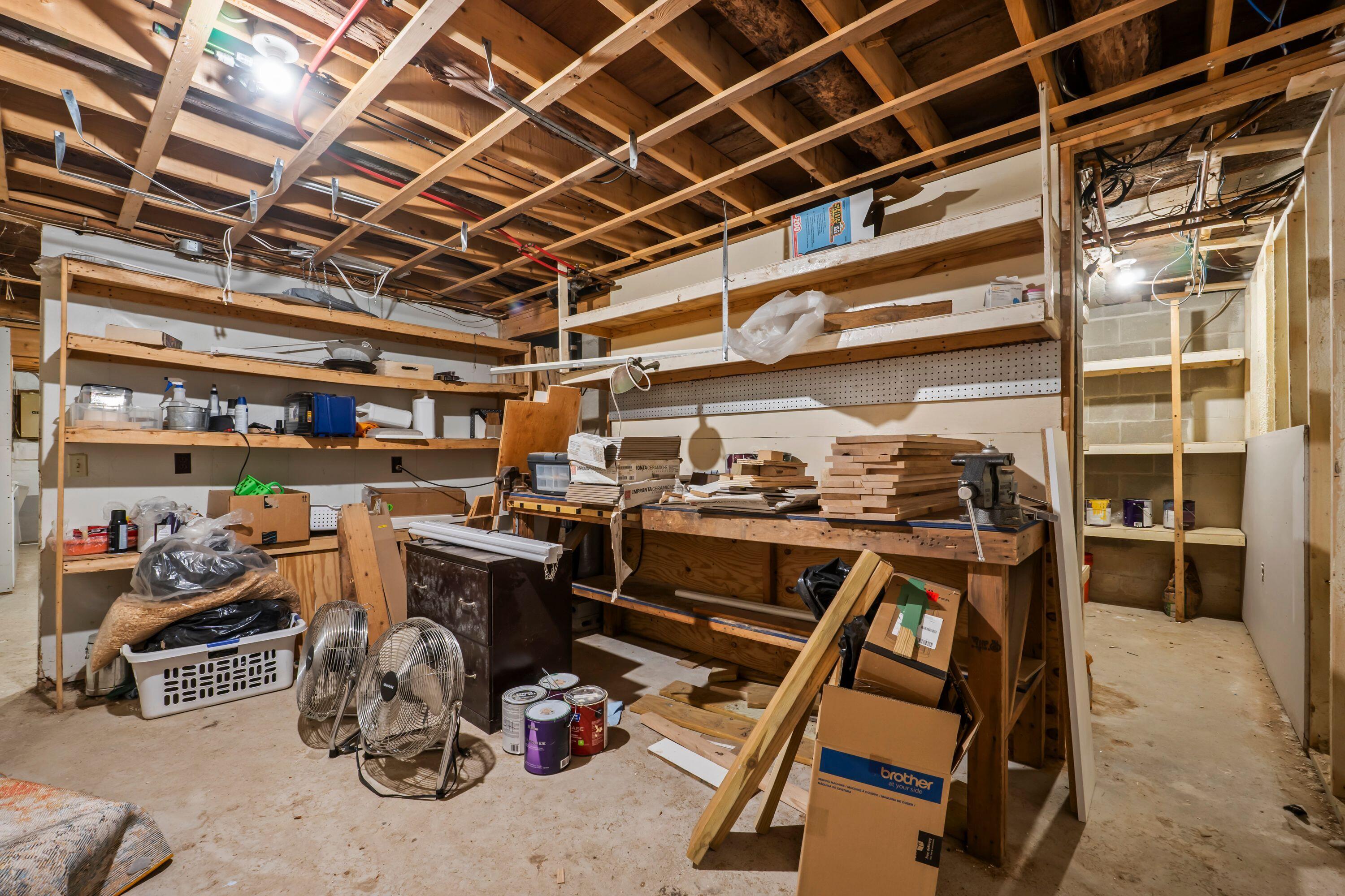 Undisclosed Address Manchester, ME 04351 - Photo 35 of 46 Workshop in basement