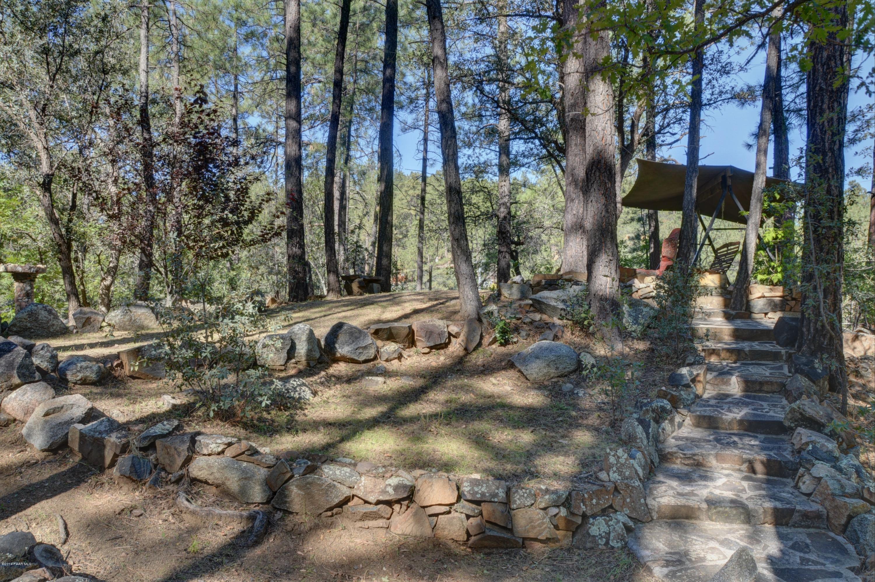 4896 South Libby Loop Road Prescott, AZ 86303 - Photo 6 of 22 Back Yard 2