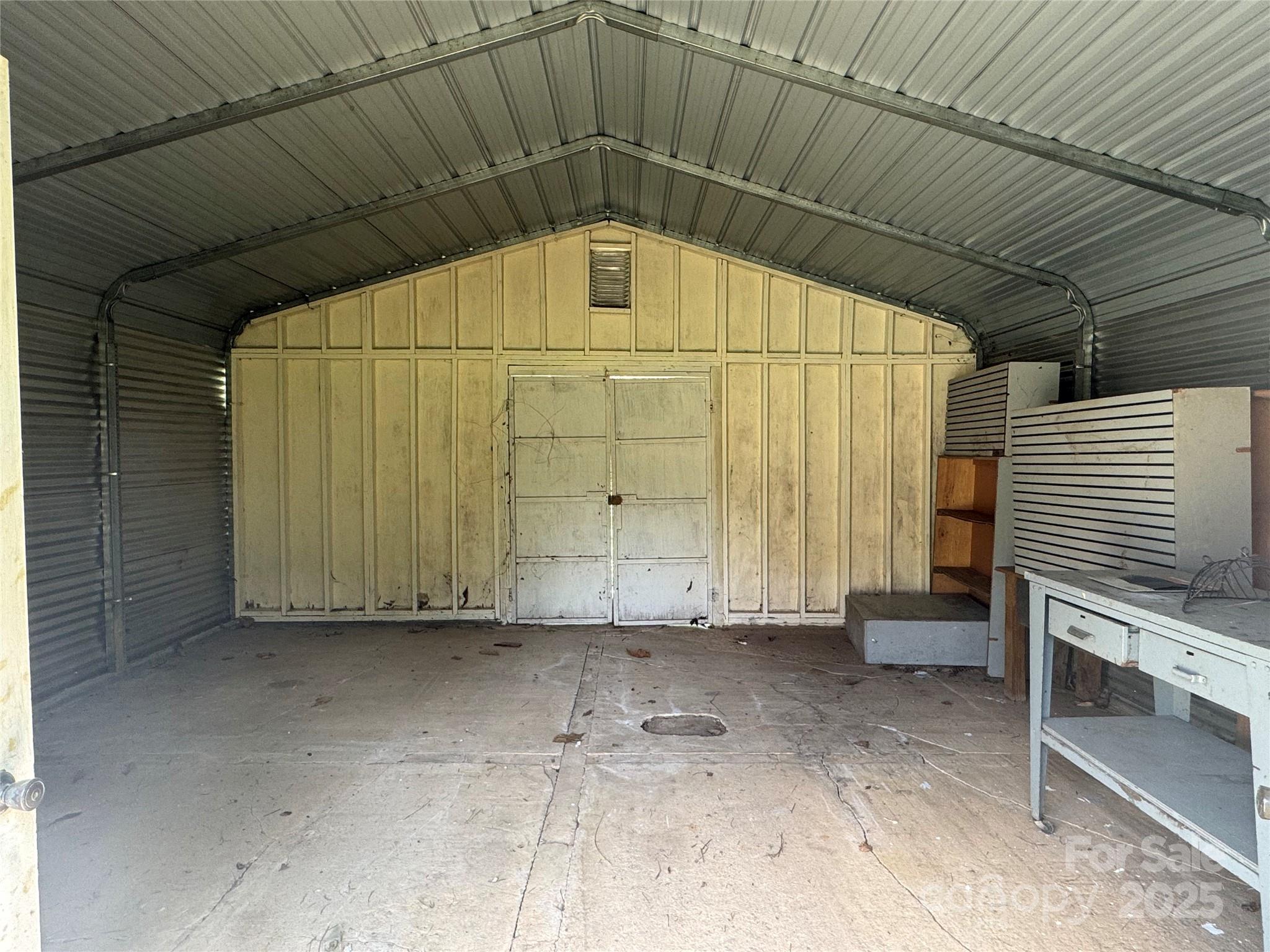 7939 Holly Hill Road Charlotte, NC 28227 - Photo 36 of 38 a view of a garage