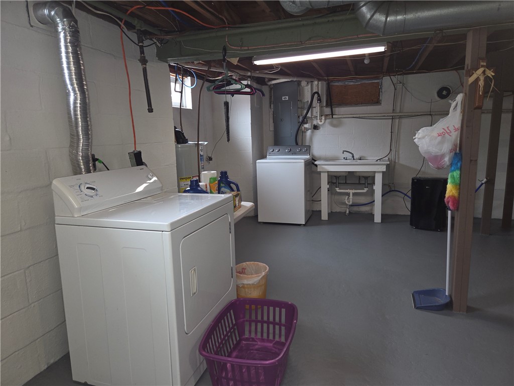241 Erie Street Erwin, NY 14870 - Photo 23 of 40 Basement laundry