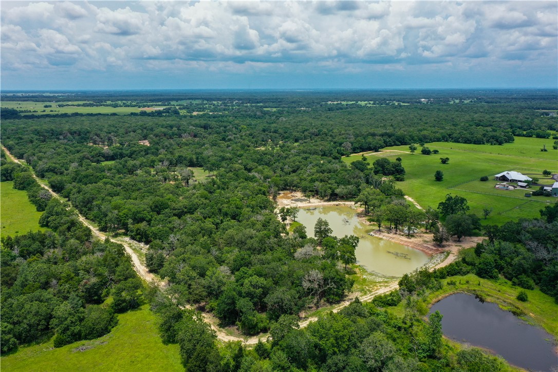 10285 Ferrill Creek Road Bryan, TX 77808 - Photo 40 of 44 an aerial view of residential houses with outdoor space and trees