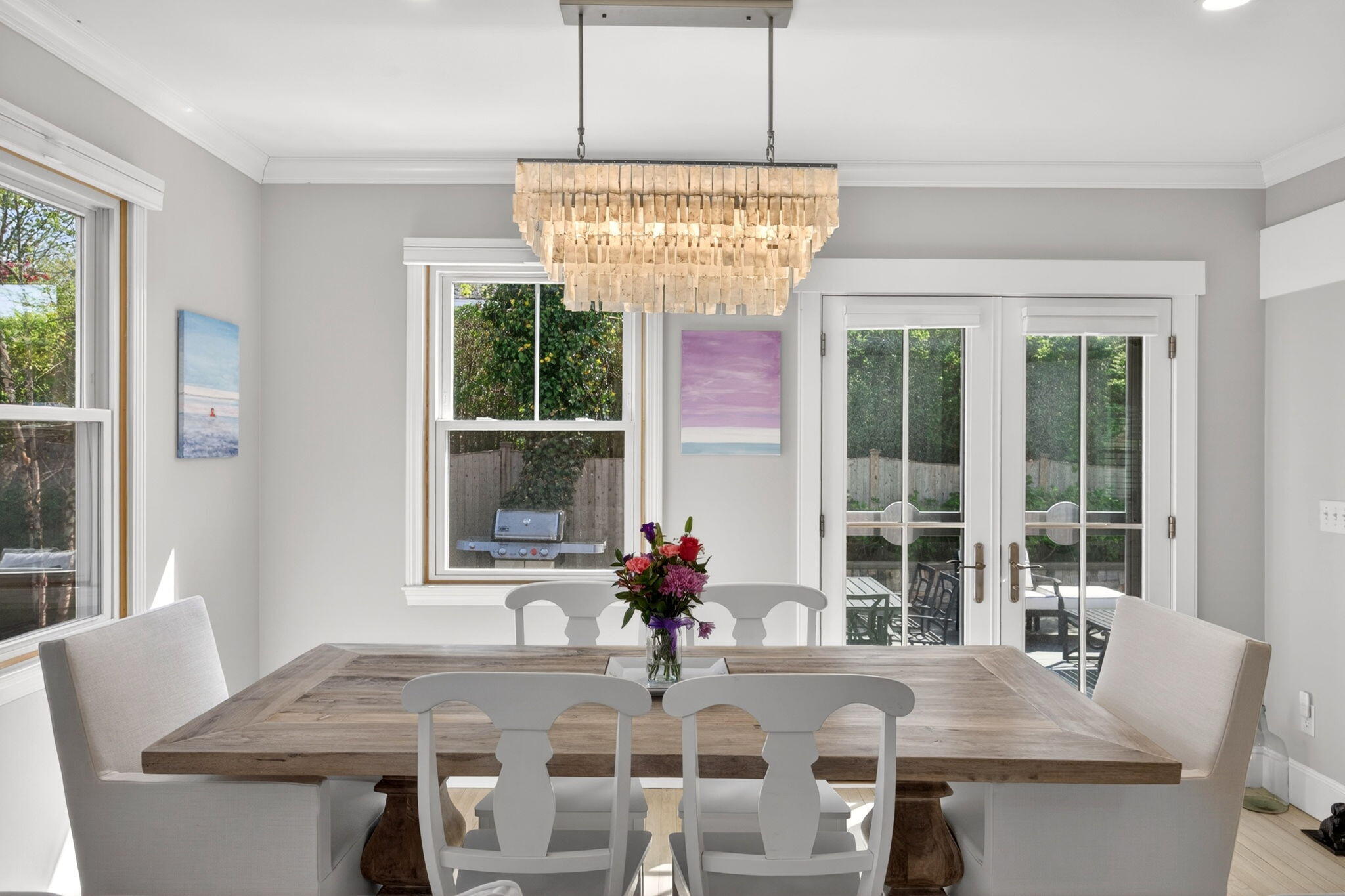 320 Old Harbor Road Chatham, MA 02633 - Photo 26 of 58 a dining room with furniture and window