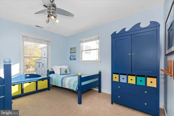 an aerial view of beach and city