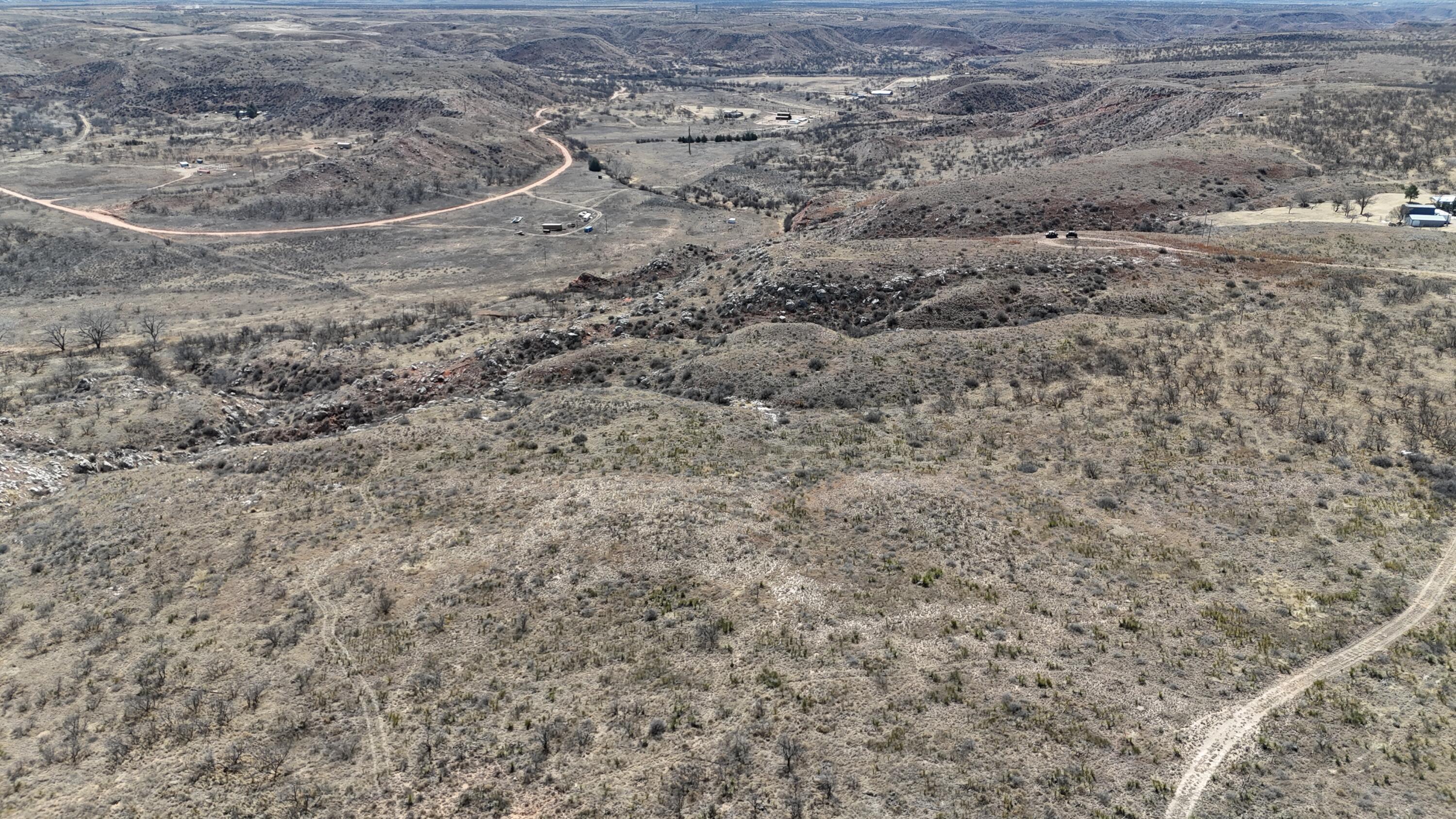 Petit Road Sanford, TX 79078 - Photo 11 of 14 a view of a dry yard