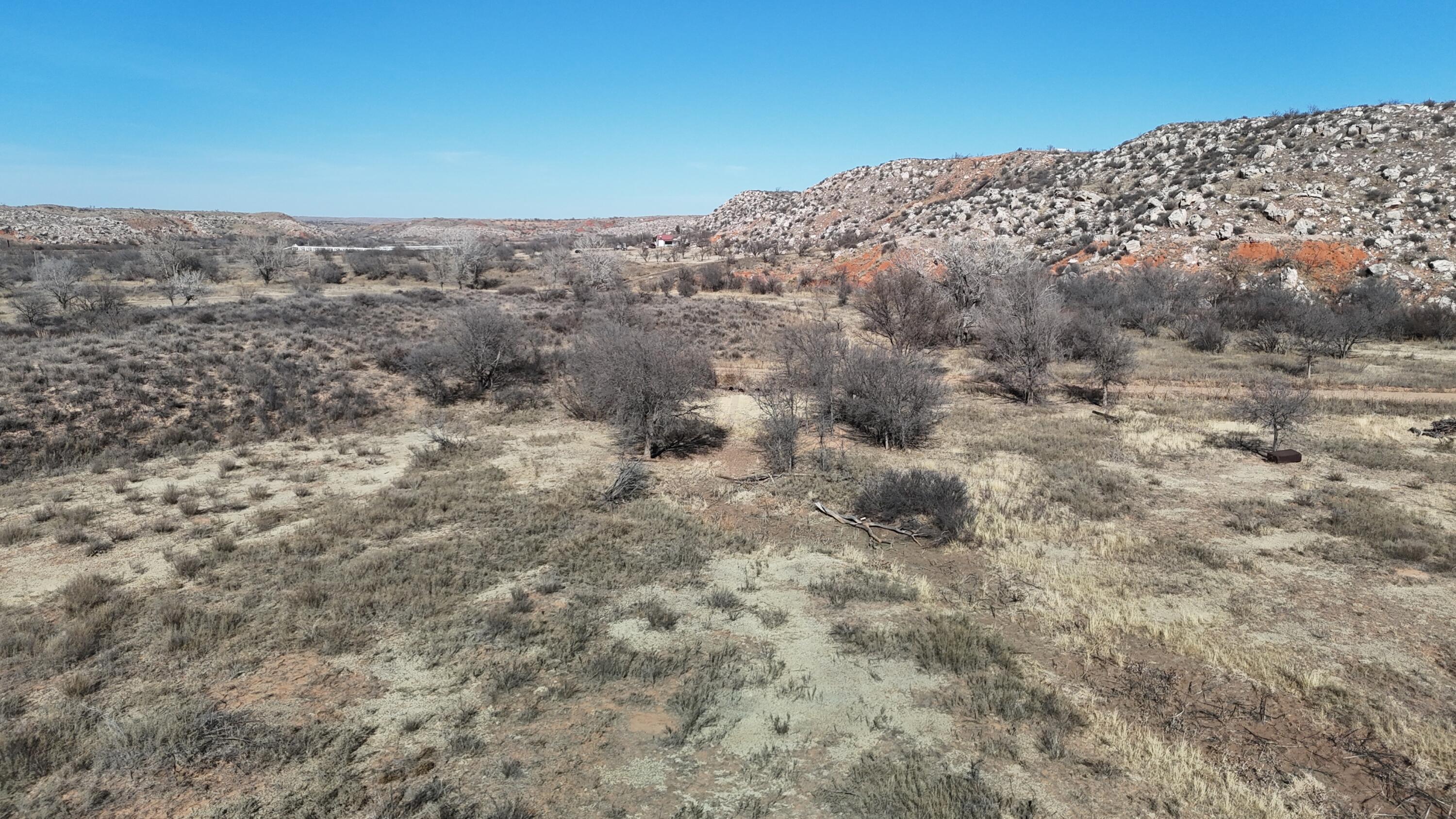 Petit Road Sanford, TX 79078 - Photo 13 of 14 a view of a dry field with mountains in the background
