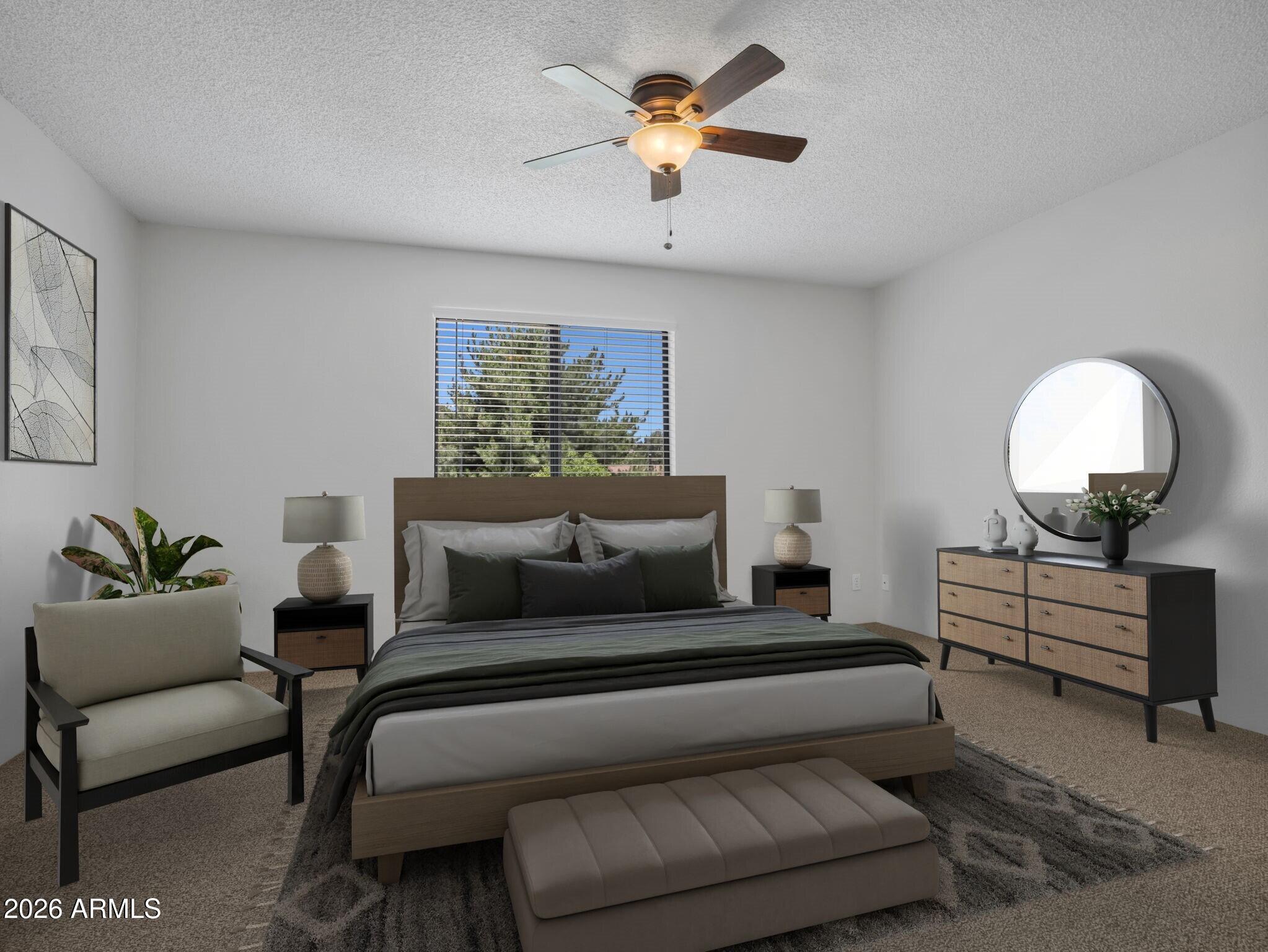 371 Rim Rock Circle, Unit 2 Prescott, AZ 86303 - Photo 21 of 36 022_Bedroom with furnishings