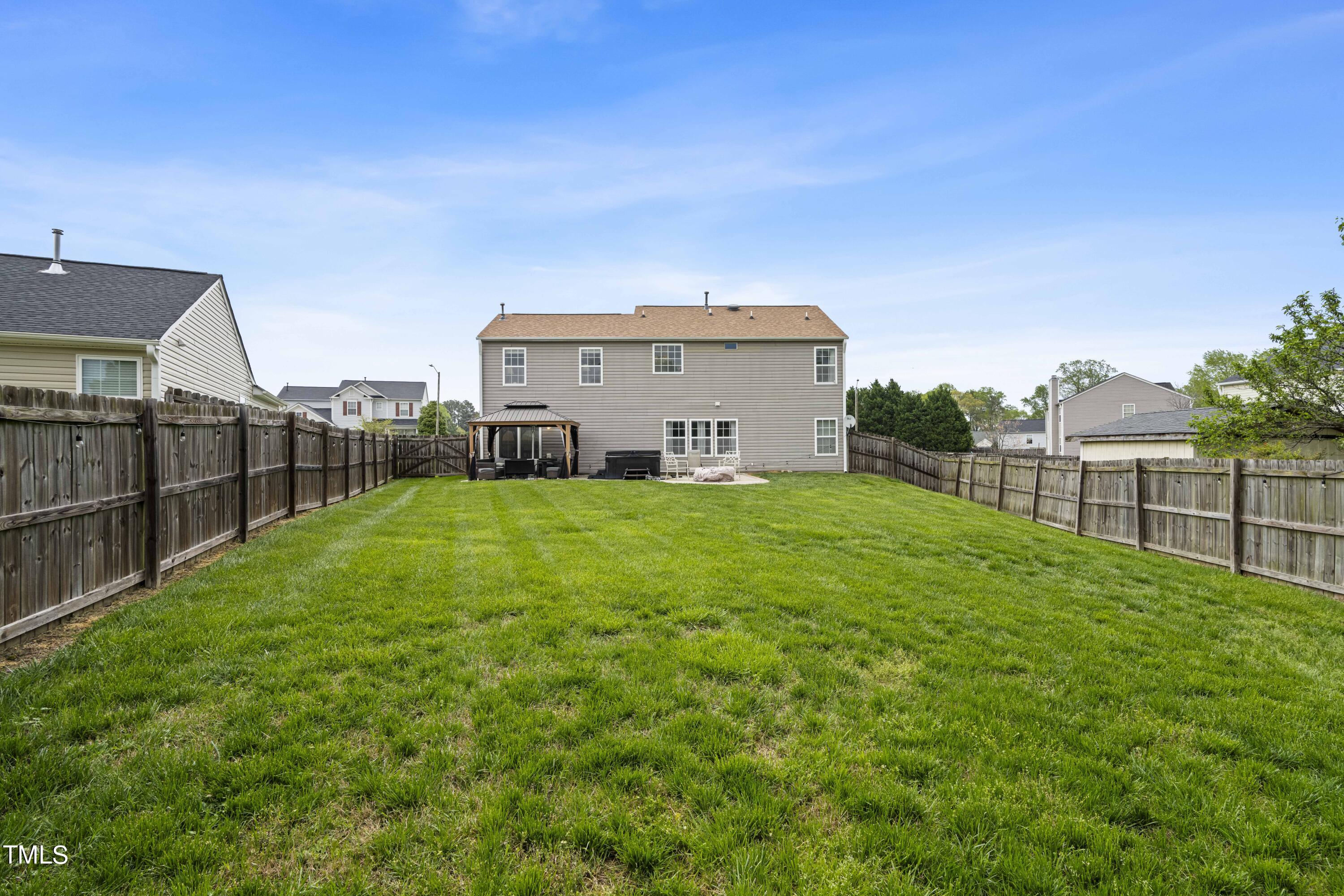 3216 Flowery Branch Road Raleigh, NC 27610 - Photo 13 of 28 BACK YRD