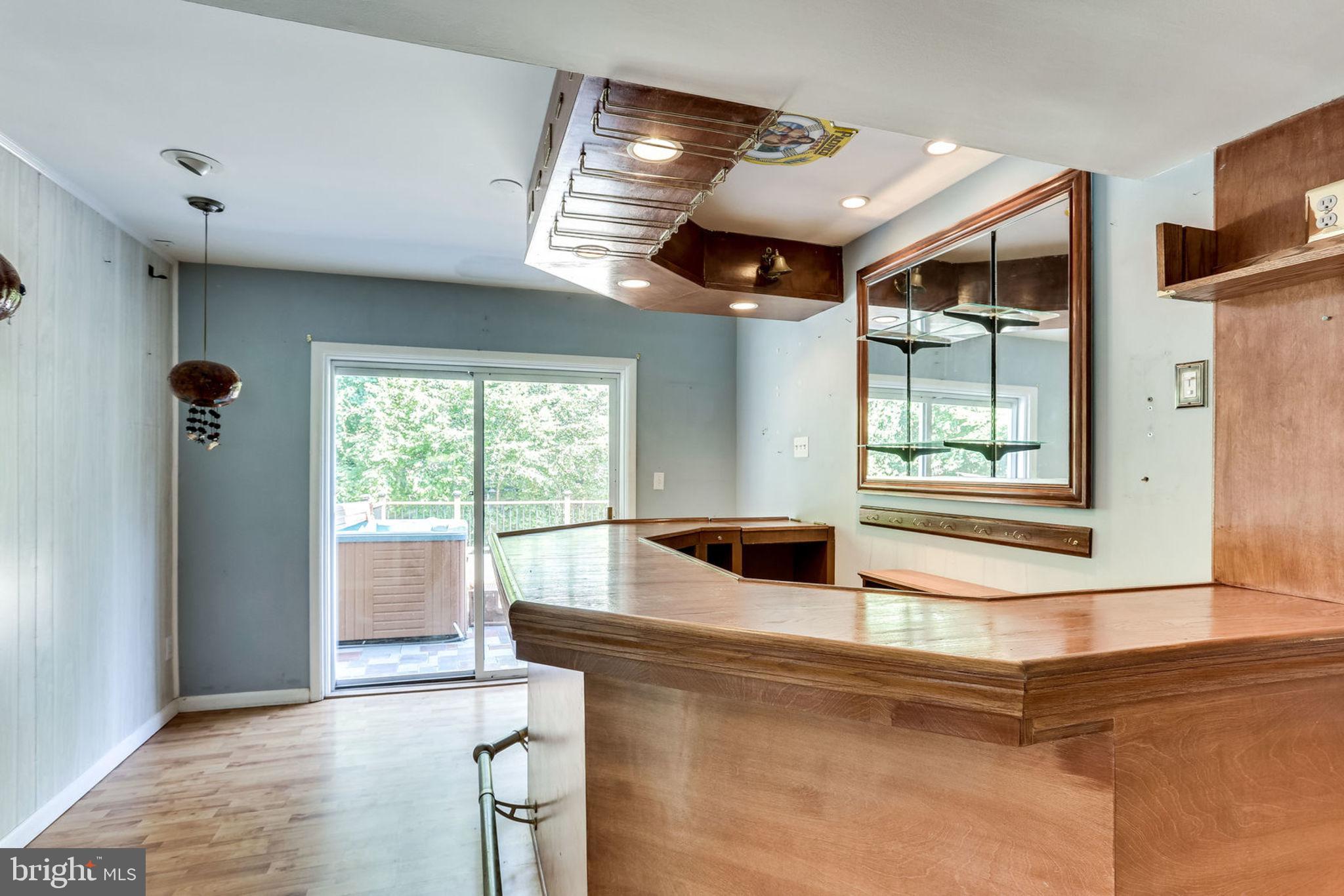 8408 Chervil Road Lanham, MD 20706 - Photo 12 of 31 Basement Rec Room Wet Bar