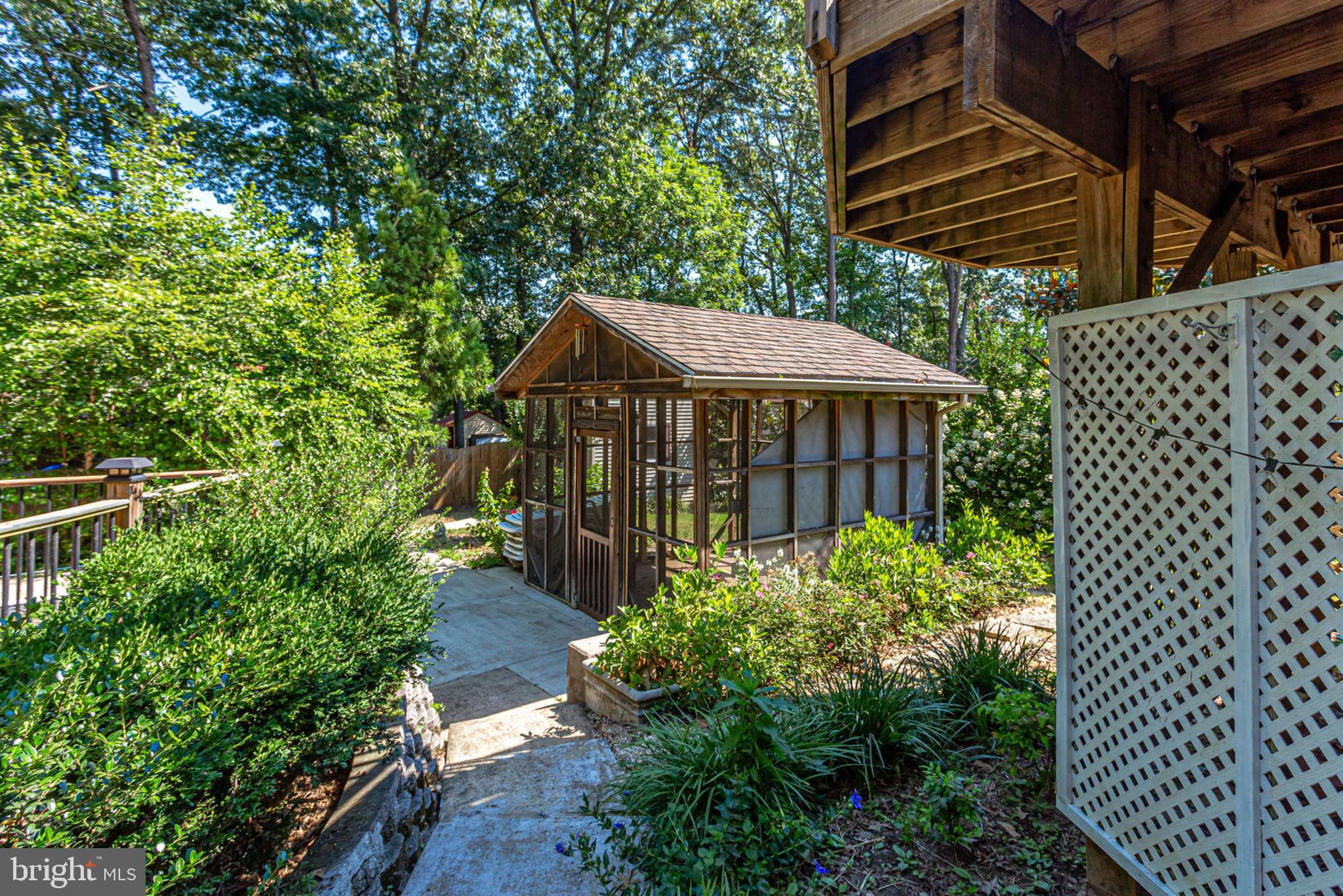 8408 Chervil Road Lanham, MD 20706 - Photo 25 of 31 Exterior Rear Green House