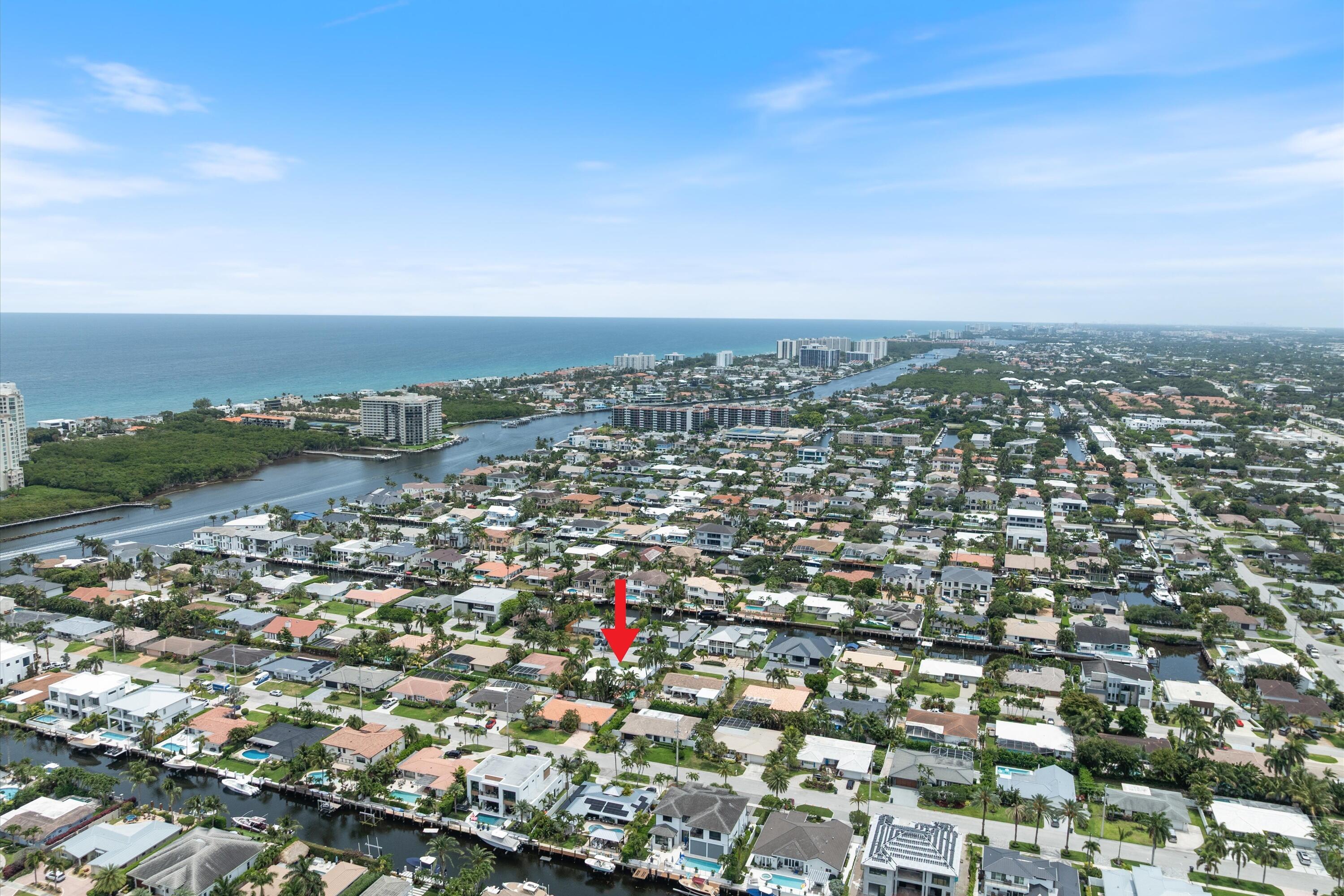 801 Berkley Street Boca Raton, FL 33487 - Photo 32 of 32 Looking South