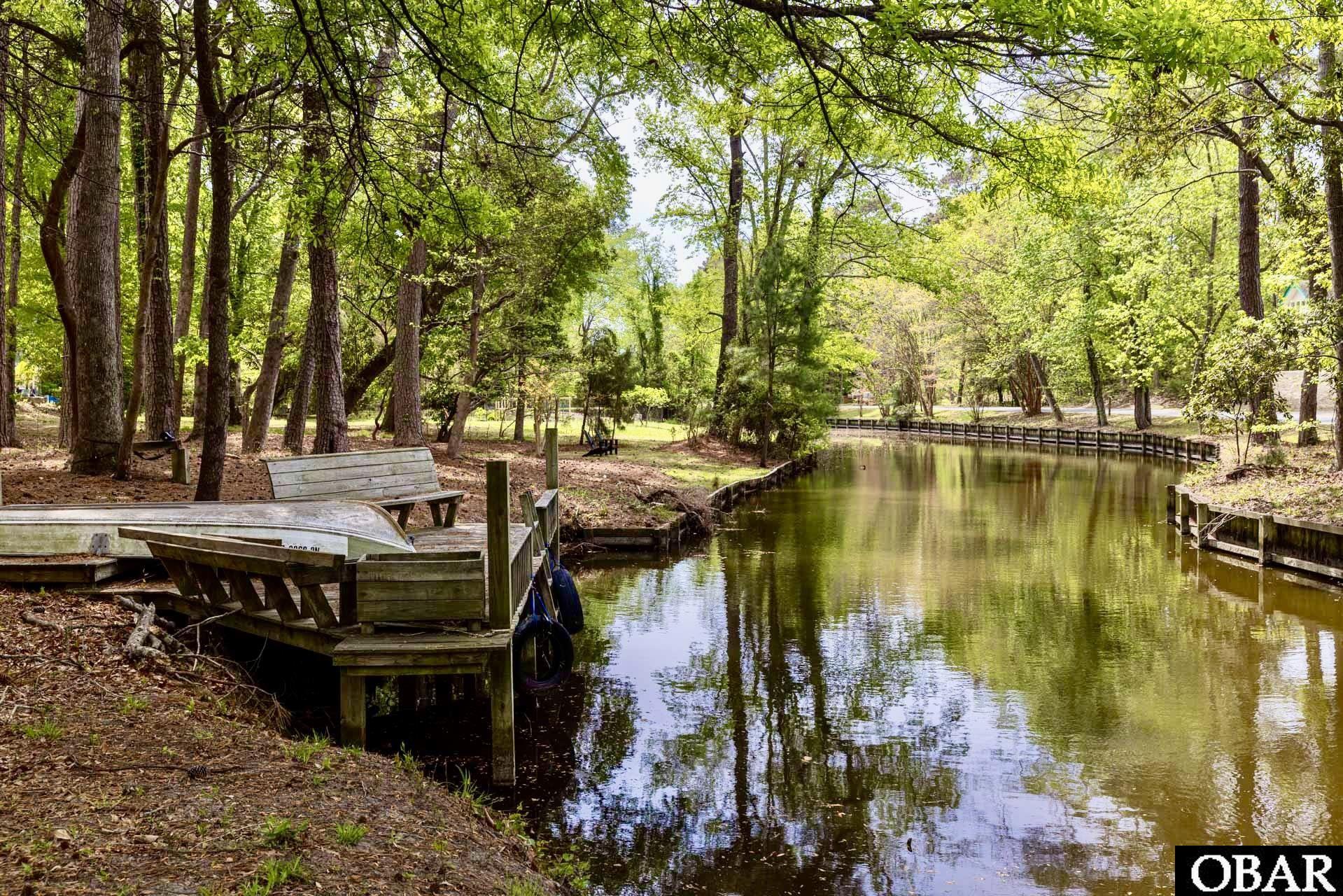 175 Beech Tree Trail, Unit 5 Southern Shores, NC 27949 - Photo 46 of 50 Wide Canal- Add Bulkhead!
