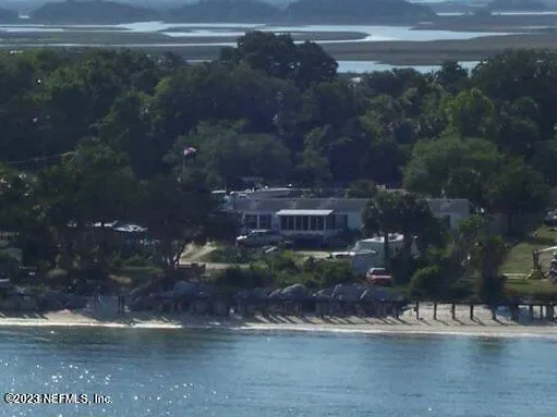 a view of a lake from a balcony