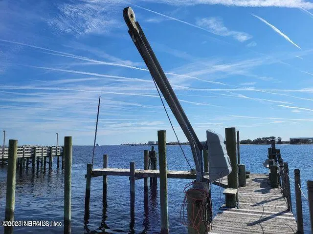 a view of a dinning room and livingroom