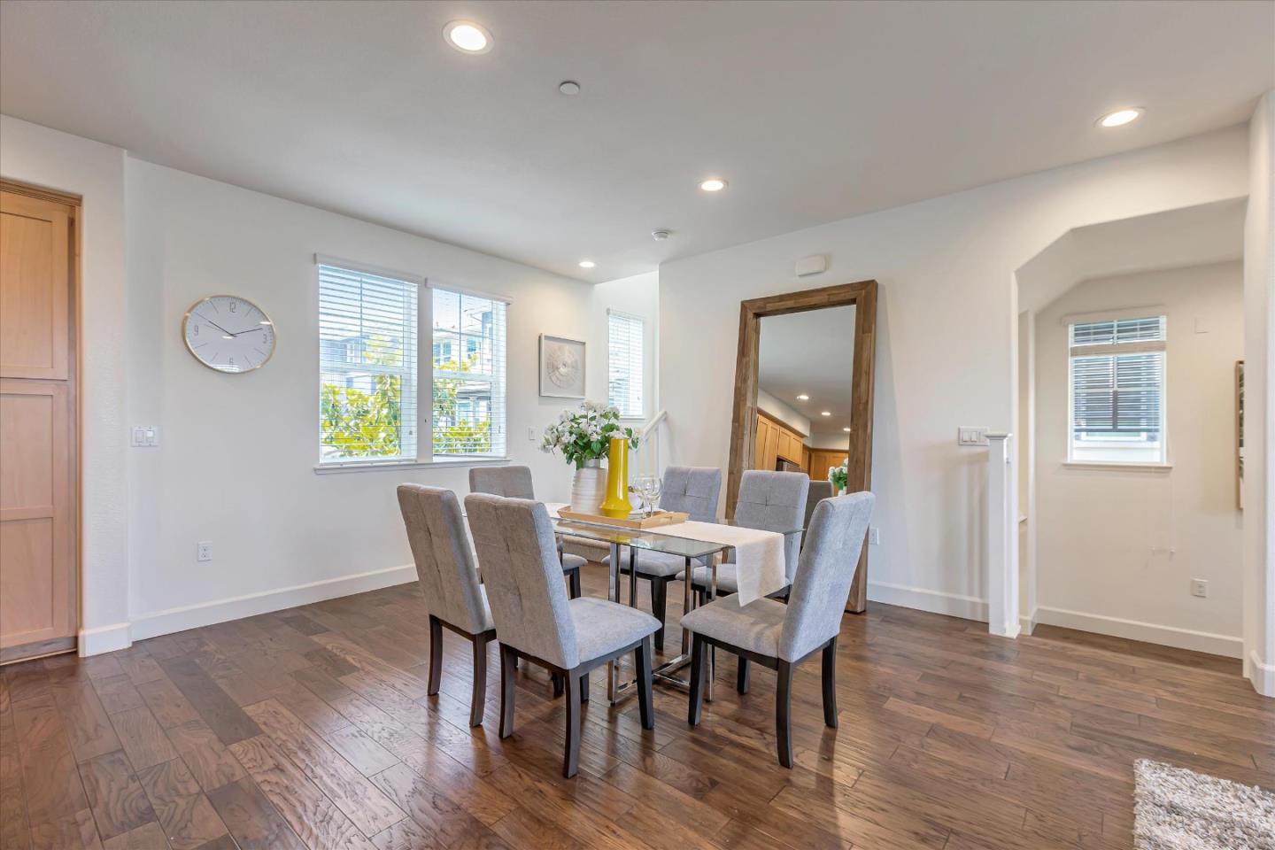 103 Incense Terrace Sunnyvale, CA 94086 - Photo 14 of 42 a view of a dining room with furniture window and wooden floor