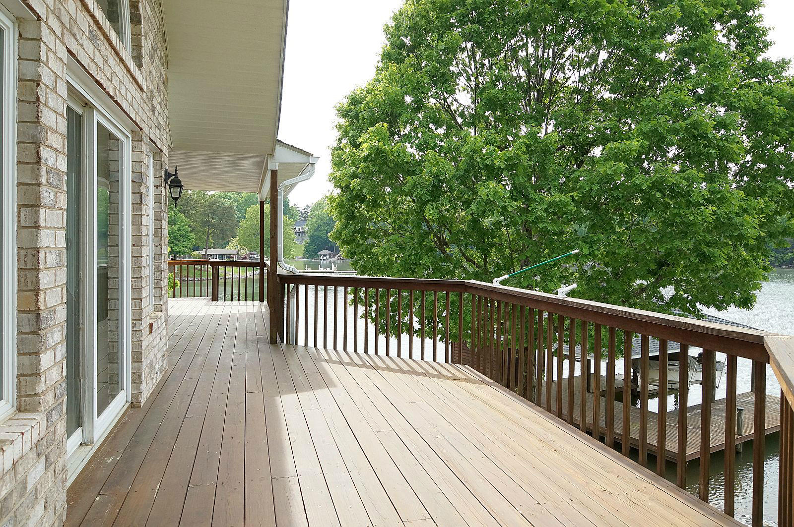 925 Somerset Cove Road Union Hall, VA 24176 - Photo 18 of 35 a view of balcony with wooden floor