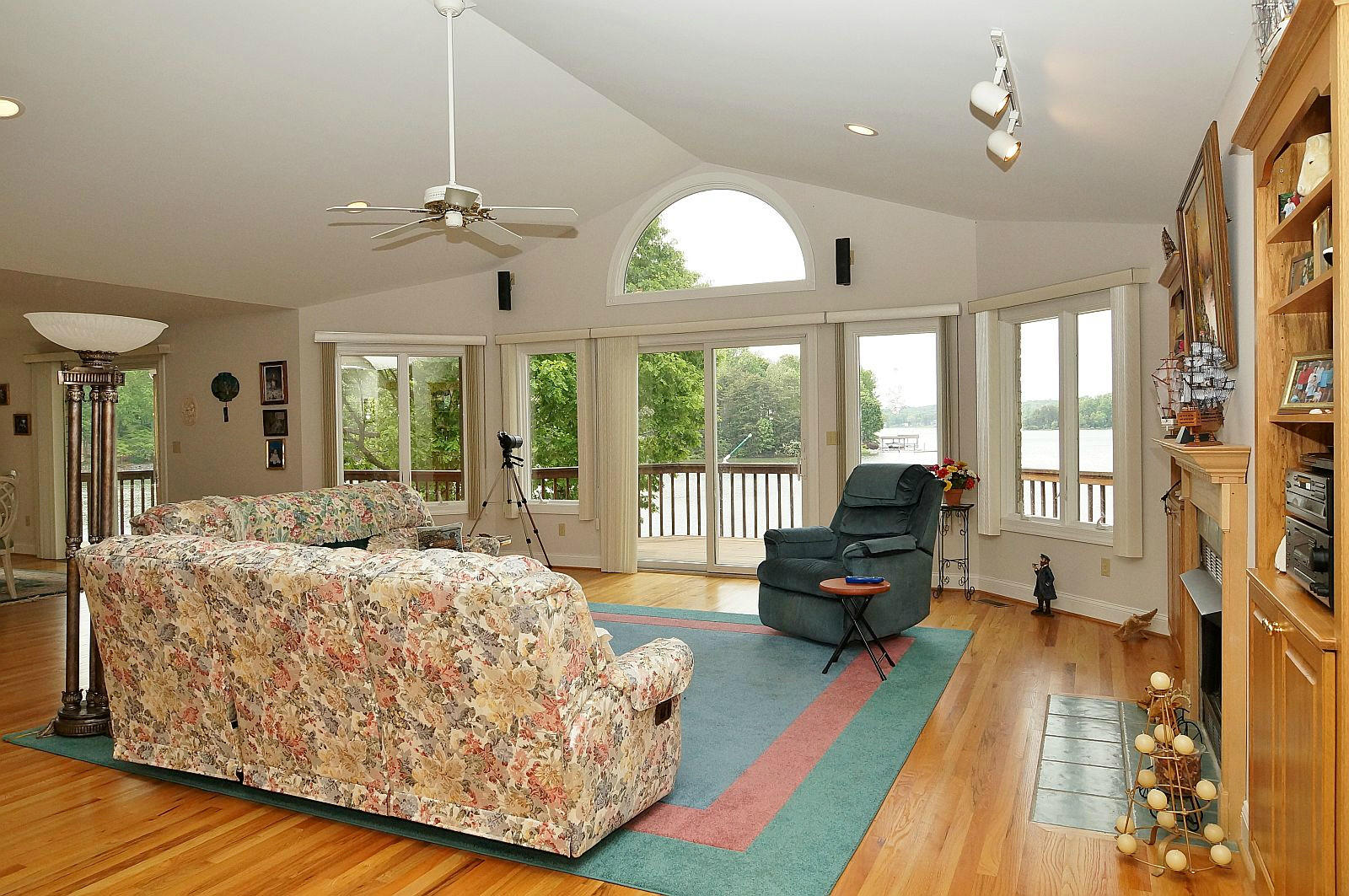 925 Somerset Cove Road Union Hall, VA 24176 - Photo 7 of 35 a living room with furniture and a large window