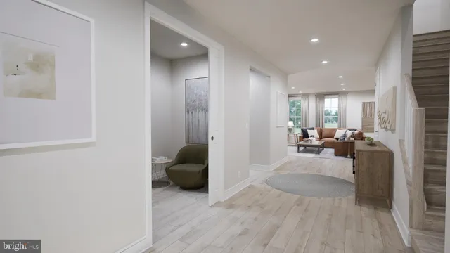 a view of room with granite countertop cabinets and sink