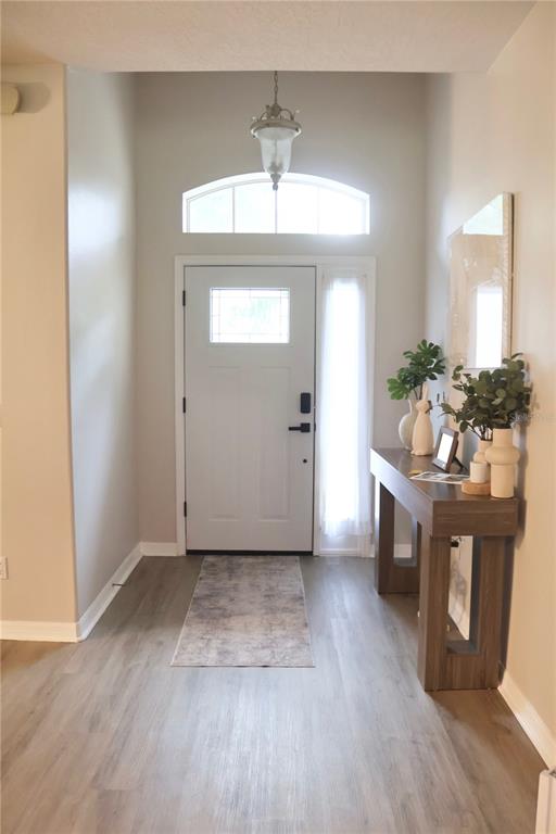 3850 Beacon Ridge Way Clermont, FL 34711 - Photo 41 of 41 a view of a hallway to dining room and wooden floor