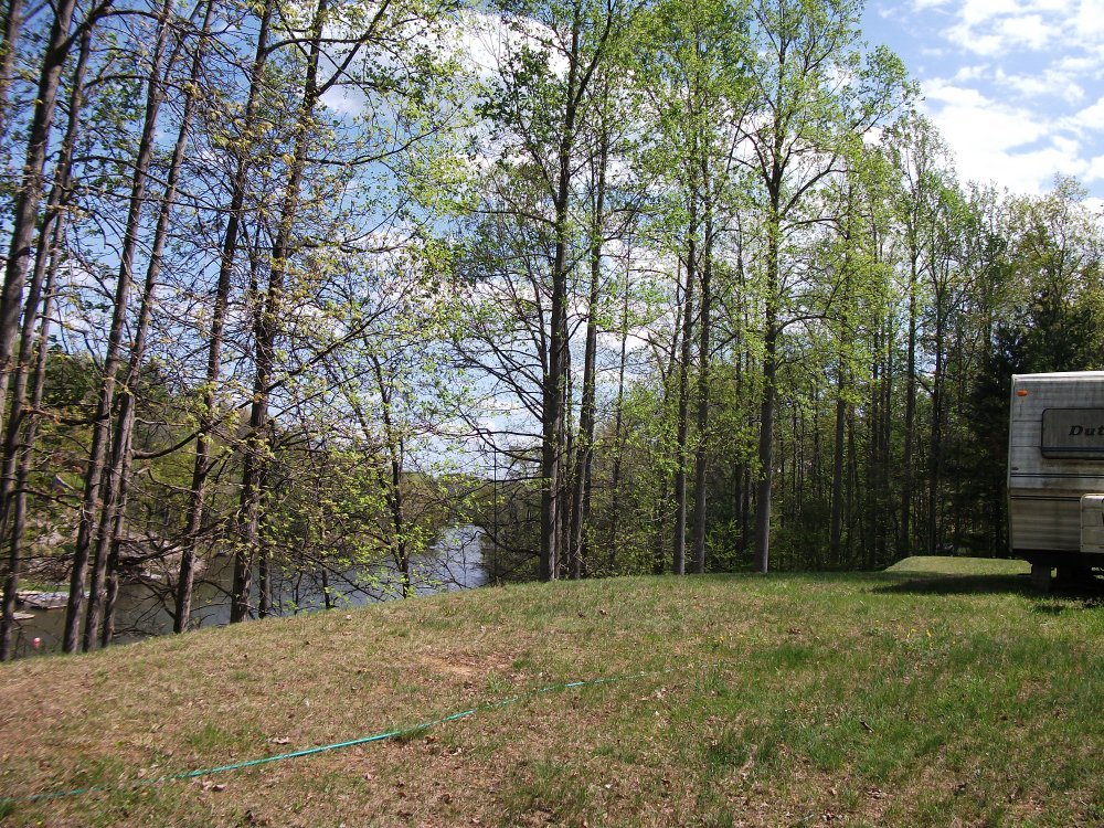 511 Ridgelake Road Goodview, VA 24095 - Photo 14 of 21 a view of a backyard with large trees