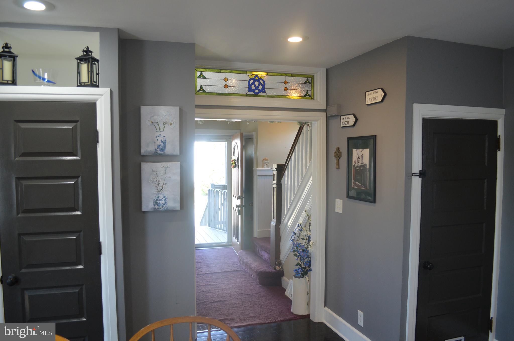 29 East Elbon Road Brookhaven, PA 19015 - Photo 15 of 35 View from kitchen to front door, pantry door on L
