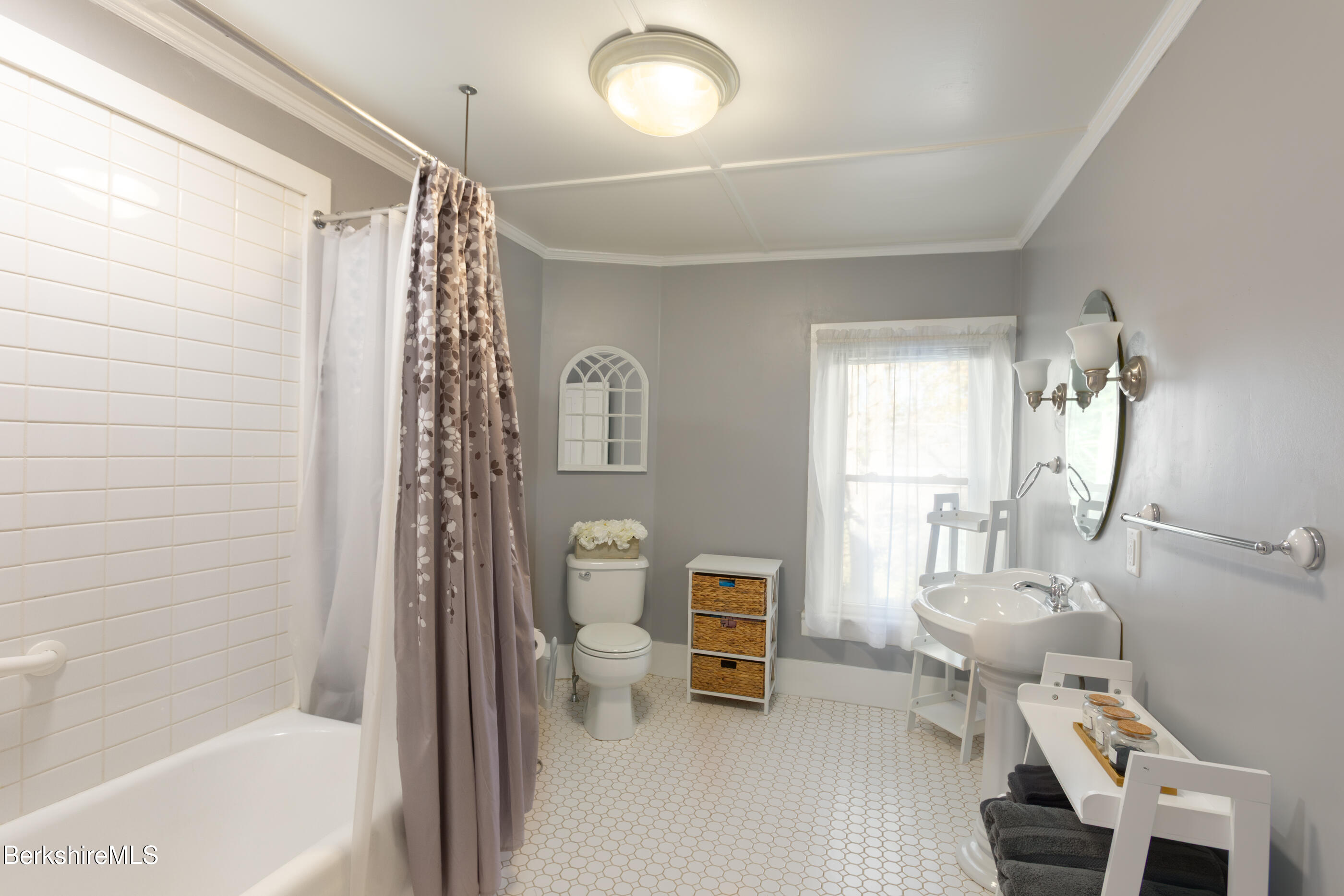 396 Maple Street Hinsdale, MA 01235 - Photo 27 of 47 a bathroom with a sink toilet and shower