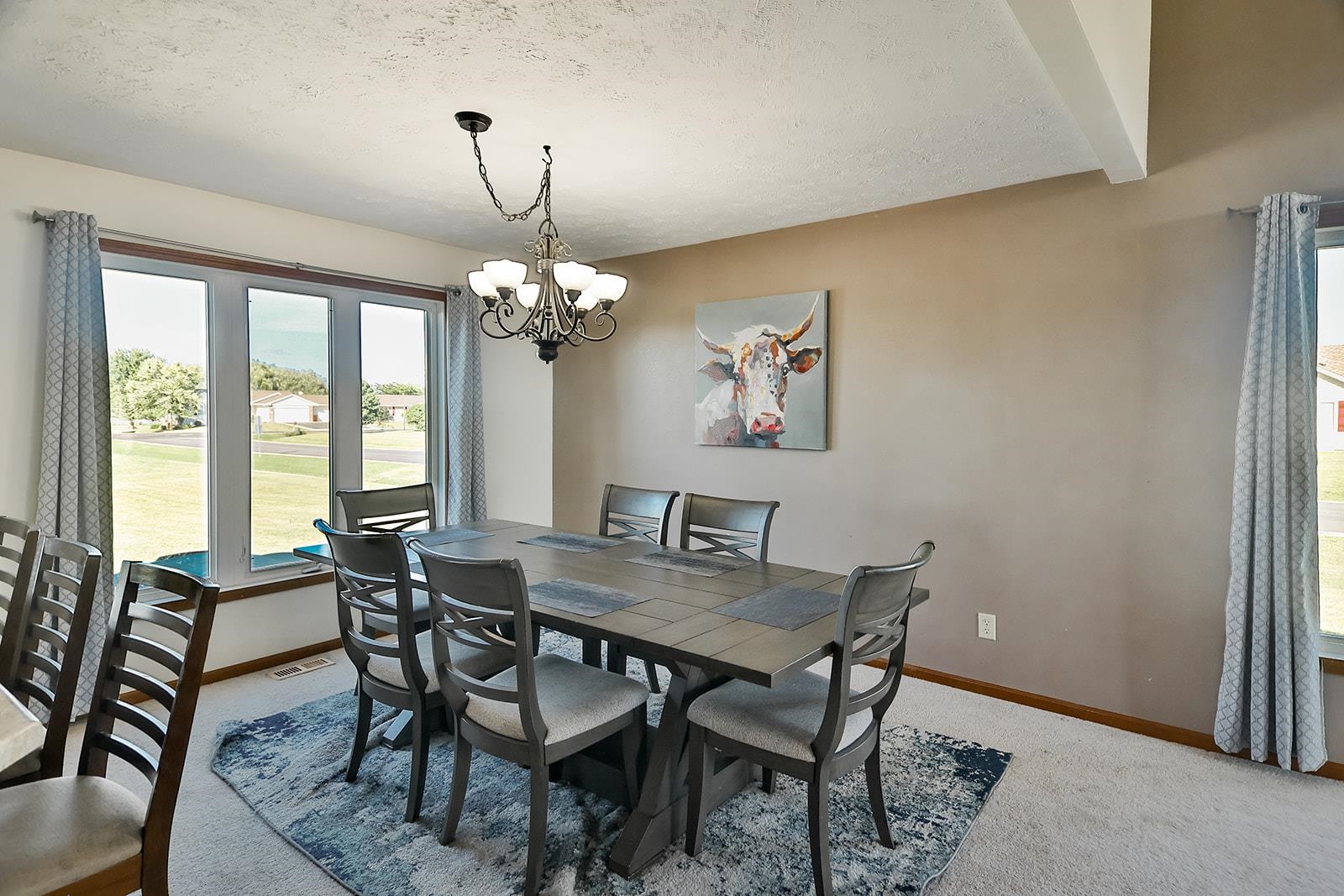 381 Red Fox Drive Davis Junction, IL 61020 - Photo 13 of 38 a view of a dining room with furniture window and outside view