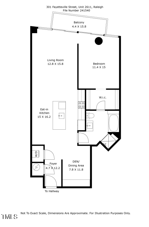 301 Fayetteville Street, Unit 2611 Raleigh, NC 27601 - Photo 44 of 44 a picture of a book and a bed