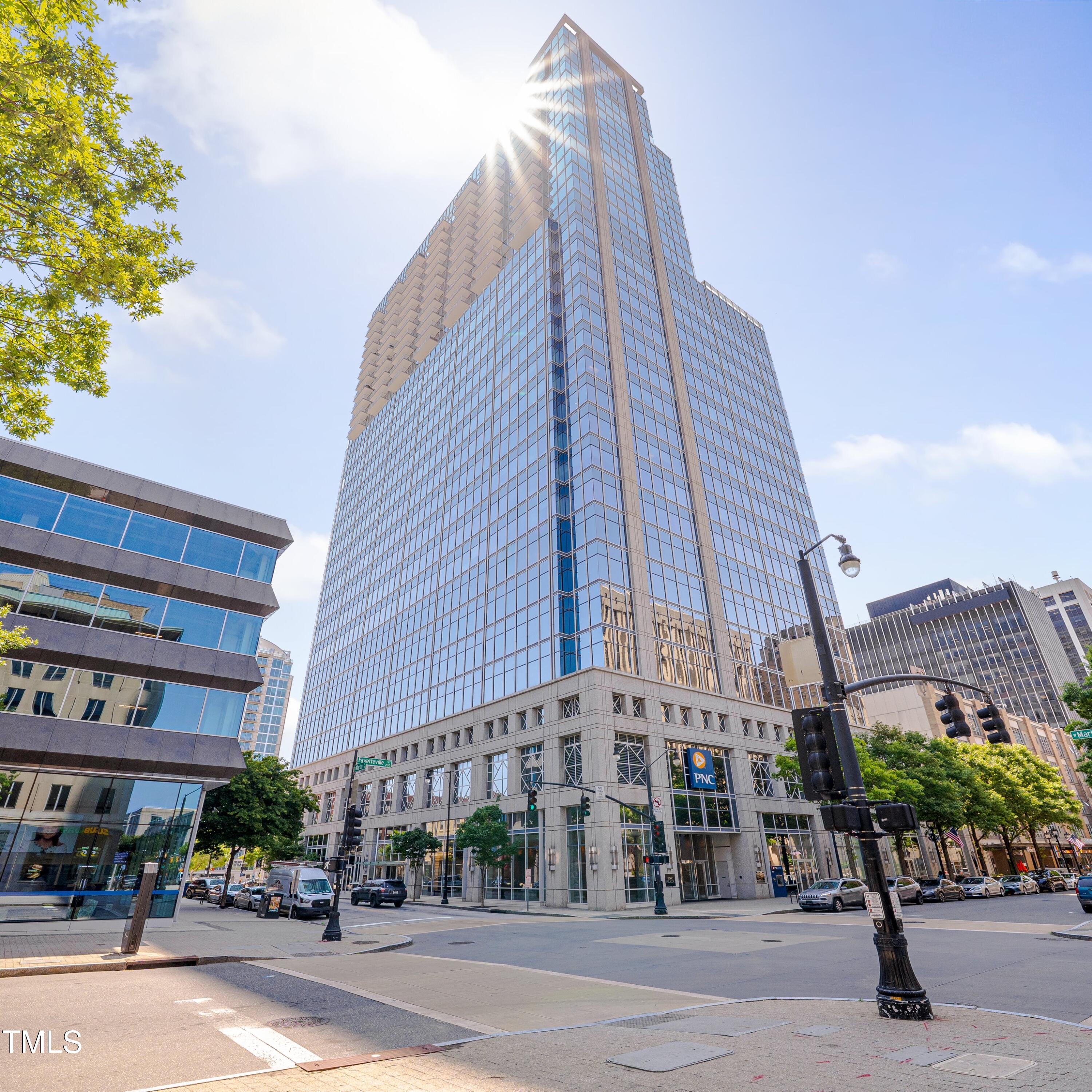 301 Fayetteville Street, Unit 2611 Raleigh, NC 27601 - Photo 31 of 44 a view of a building with a street