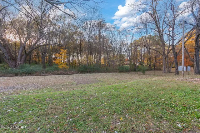 a view of outdoor space with trees