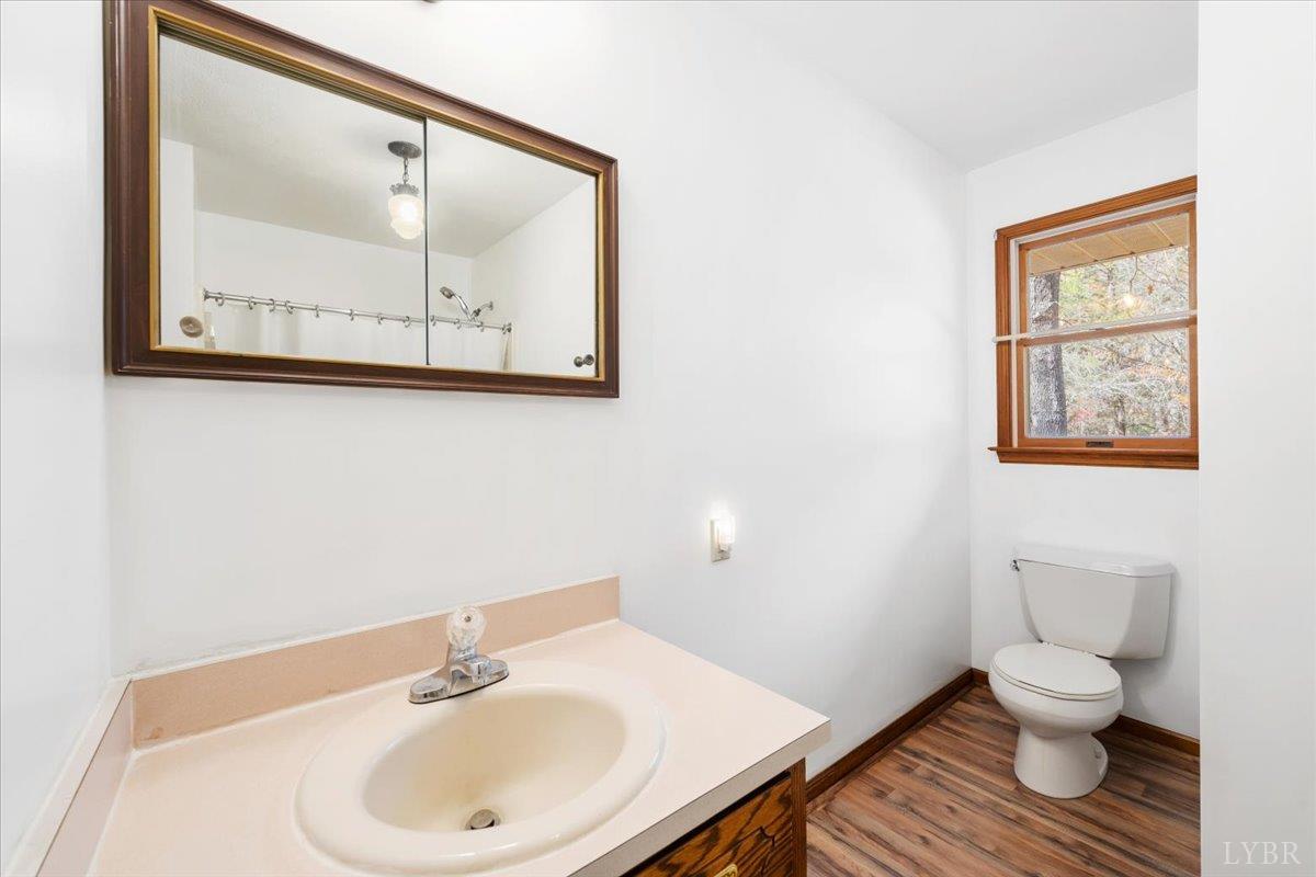391 Pond Road Buckingham, VA 23921 - Photo 22 of 75 a bathroom with a sink and a mirror