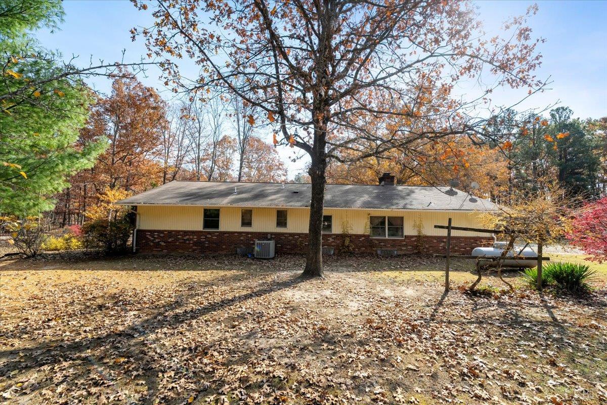 391 Pond Road Buckingham, VA 23921 - Photo 68 of 75 a view of a house with a yard covered in snow
