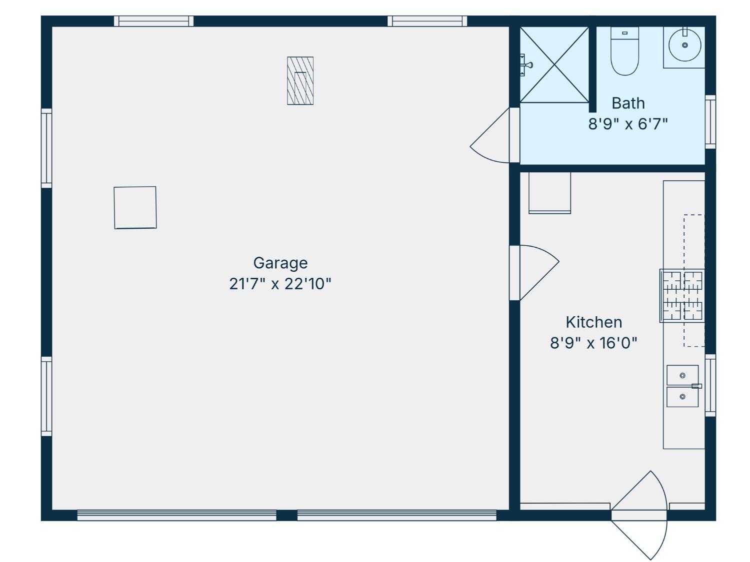 391 Pond Road Buckingham, VA 23921 - Photo 72 of 75 a picture of a wall with a white wall