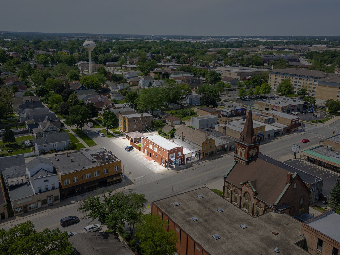 7929 Ogden Avenue Lyons, IL 60534 - Photo 2 of 44 an aerial view of a house with garden space and street view