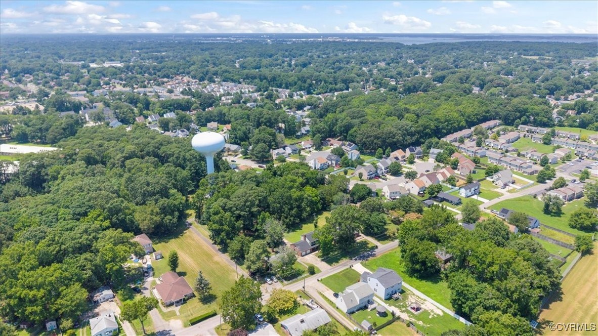 43 Franktown Road Hampton, VA 23663 - Photo 16 of 47 Aerial view of property and surrounding area featu