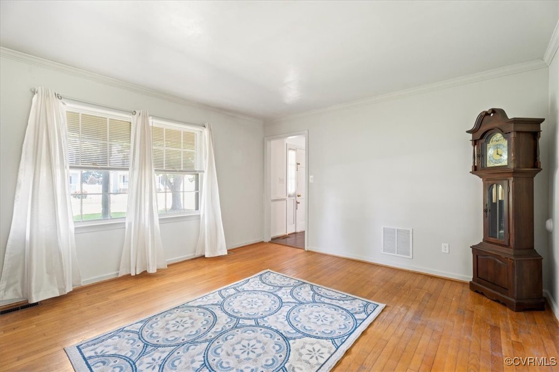 43 Franktown Road Hampton, VA 23663 - Photo 25 of 47 Spare room with hardwood / wood-style flooring and