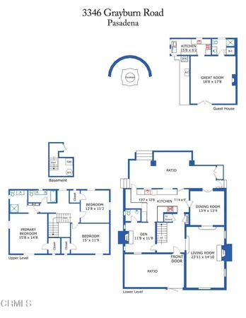 $2,495,000 | 3346 Grayburn Road, Pasadena, CA 91107