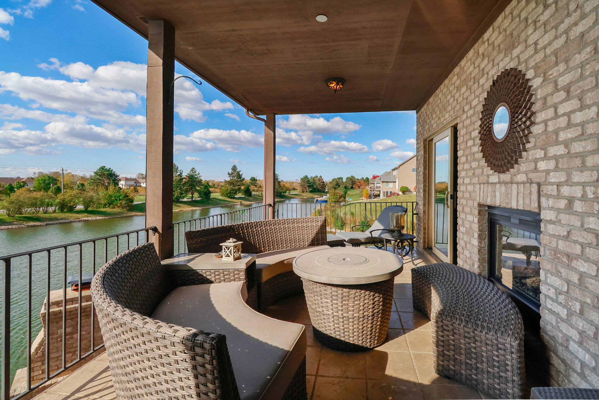 10380 Doubletree Drive South Crown Point, IN 46307 - Photo 23 of 80 a view of city from deck with patio