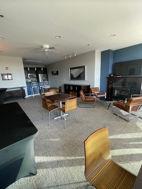 1600 South Prairie Avenue, Unit 904 Chicago, IL 60616 - Photo 19 of 19 a living room with furniture kitchen view and a couch