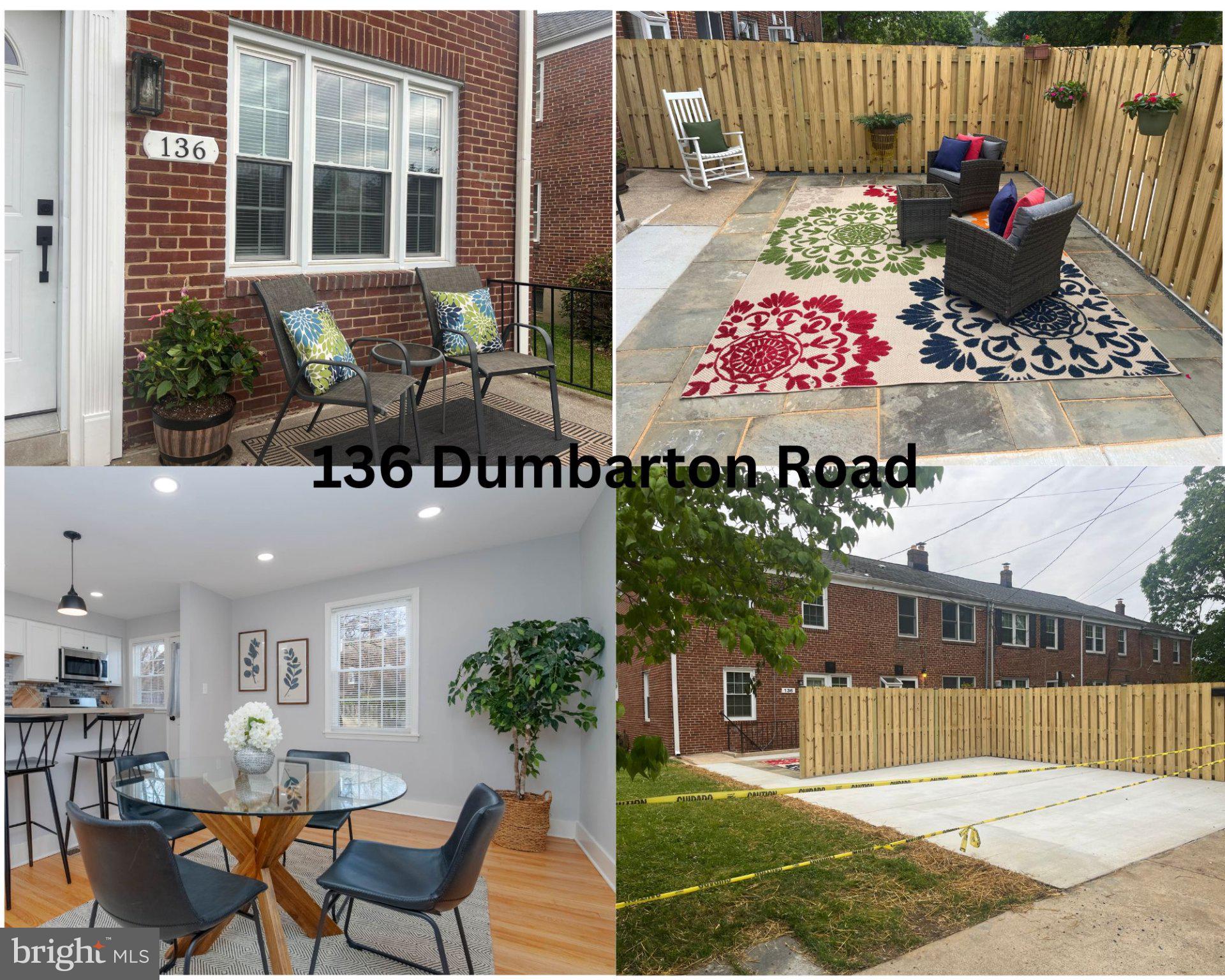 136 Dumbarton Road Baltimore, MD 21212 - Photo 1 of 40 Charming home with inviting outdoor space.