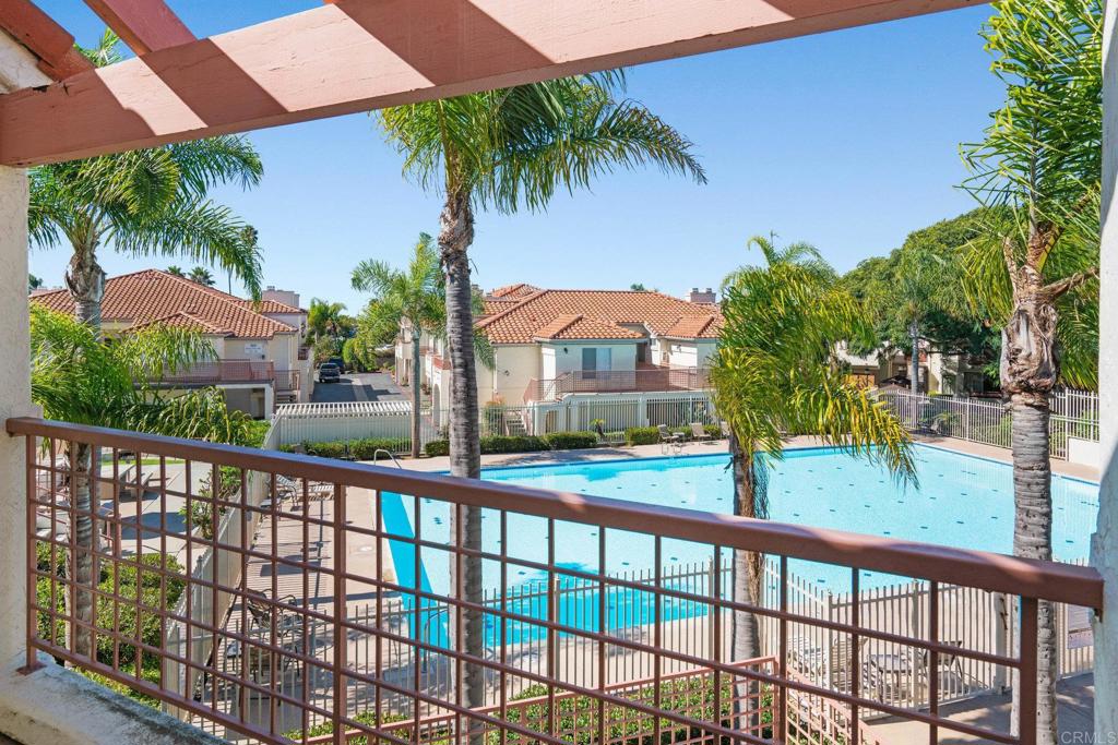430 Stoney Point Way, Unit 129 Oceanside, CA 92058 - Photo 32 of 38 a view of a street from a balcony