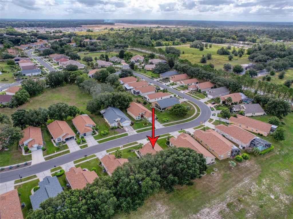 189 Center Oak Circle Spring Hill, FL 34609 - Photo 5 of 61 an aerial view of residential houses with outdoor space and street view