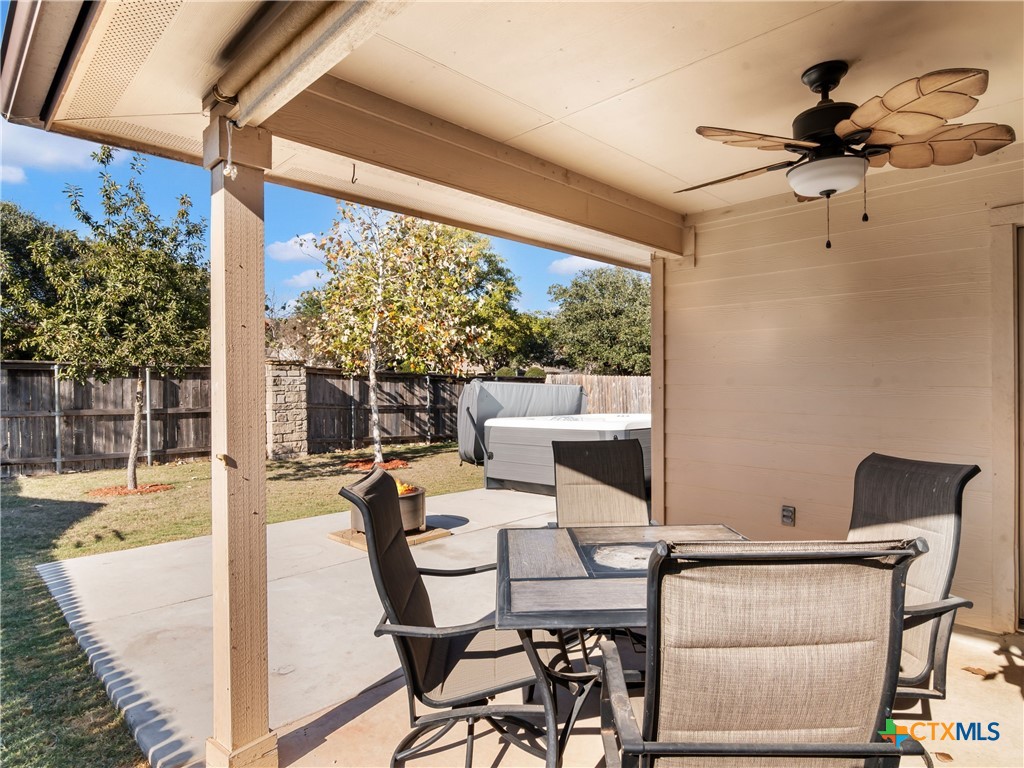 2231 Westover Loop New Braunfels, TX 78130 - Photo 29 of 36 a outdoor space with chairs