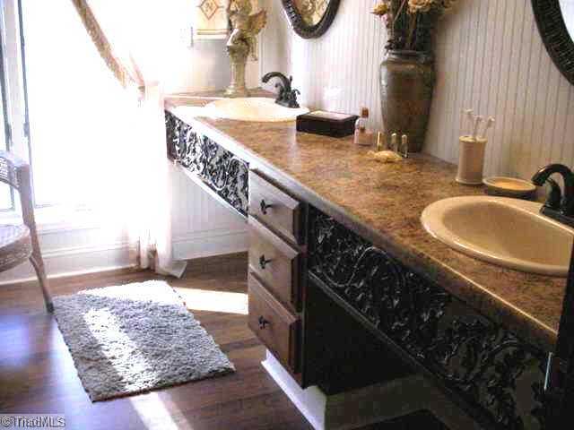 300 Grade Street Rural Hall, NC 27045 - Photo 4 of 7 Master Bath/Spa. Master bath has double vanities, jetted tub and separate shower.
