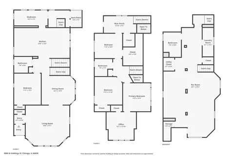 $619,000 | 5800 West Giddings Street, Chicago, IL 60630