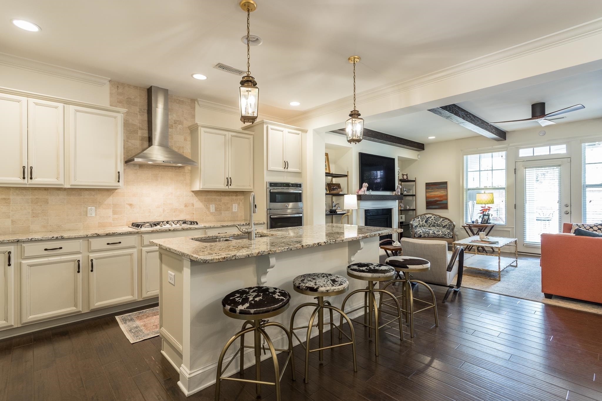 661 Fallon Grove Way Raleigh, NC 27608 - Photo 8 of 39 Island with Bar Seating Area