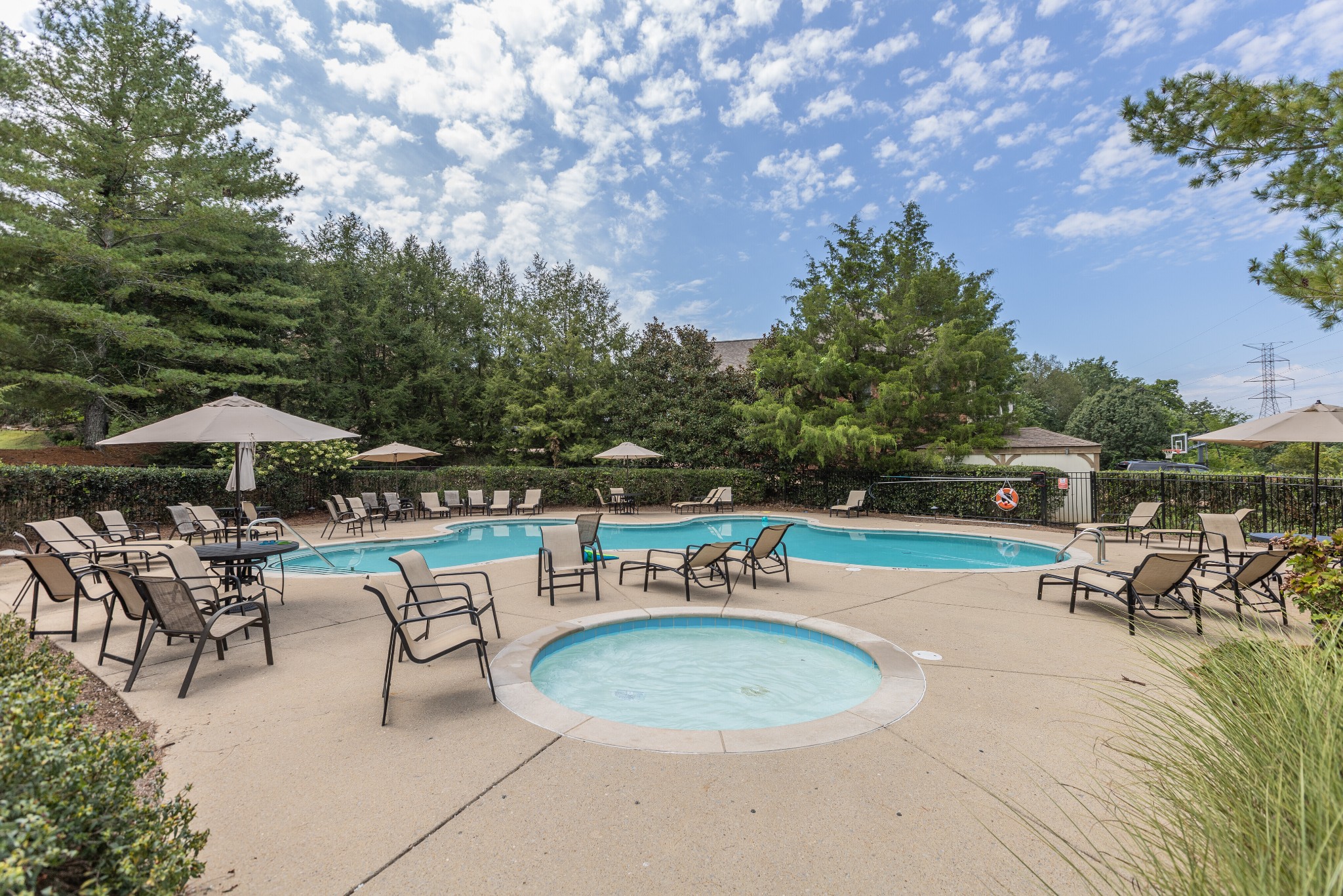 232 Bramerton Court Franklin, TN 37069 - Photo 58 of 58 an outdoor space with furniture and umbrella