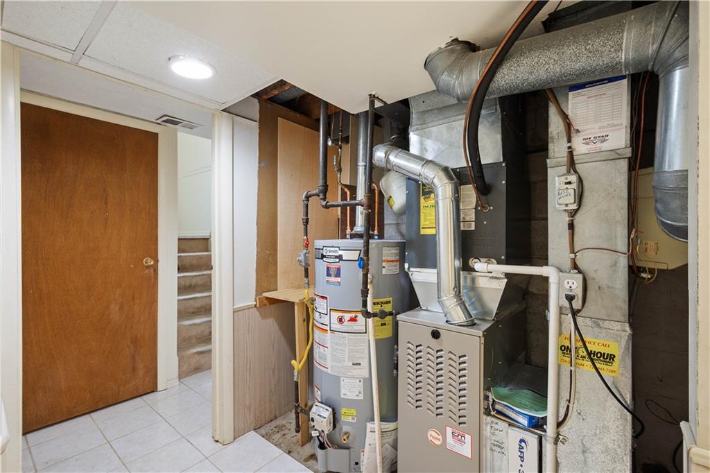 536 Hunters Path Road Bridgeville, PA 15017 - Photo 22 of 27 ! Year old Furance and Air Conditioner