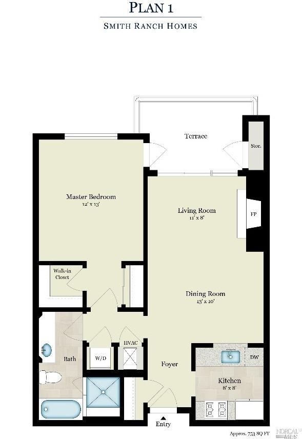 100 Deer Valley Road, Unit 2M San Rafael, CA 94903 - Photo 1 of 1 a picture of a book and a bed