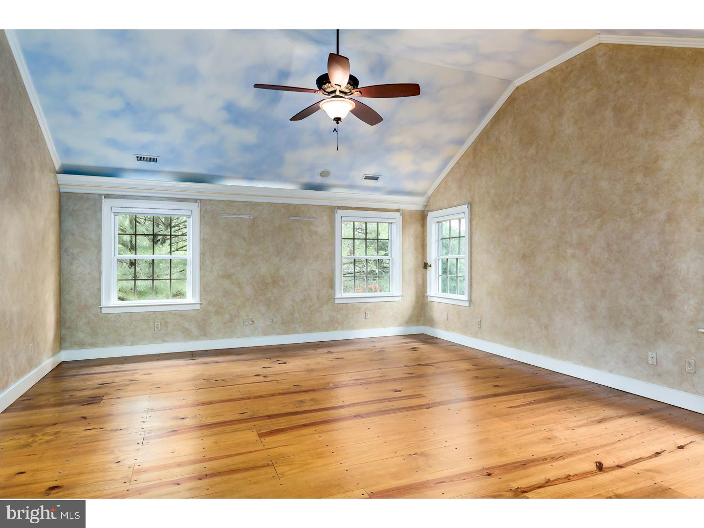 628 Windsock Way Moorestown, NJ 08057 - Photo 26 of 50 a view of an empty room with wooden floor and a window
